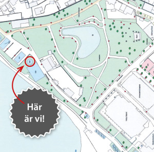 Karta till Ifous samtalspicknick 3 juli 2014